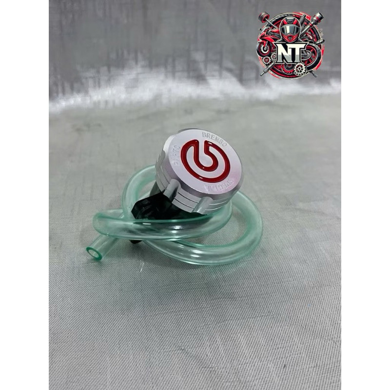 SMOKE OIL TANK รวมกับ BREMBO OIL PIPE พร้อมหมวกสีเงิน 5