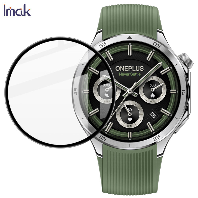 Imak ฟิล์มกระจกสำหรับ OnePlus Watch 3 ทําความสะอาดฟิล์มนาฬิกา