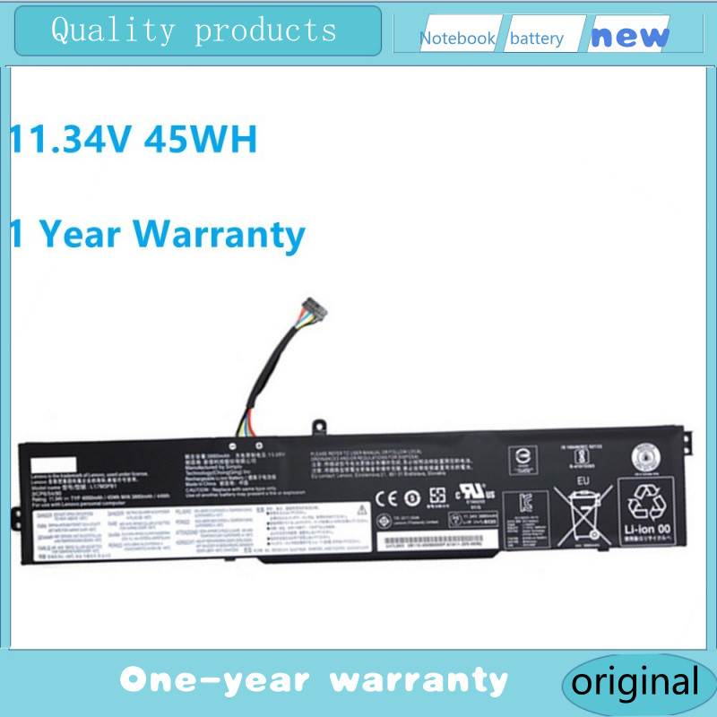 แบตเตอรี่แล็ปท็อป L17m3pb1สำหรับ Lenovo IdeaPad 330-17ich 330-15ich l17d3pb0 5b10q71254 5b10q71252 5