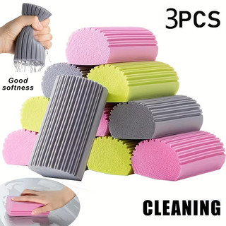 Cleaning Sponge Duster Home Car Wet Reusable PVA Detailing Wash Brush Auto Cleaning Damp Clean Duster 1/3PCS