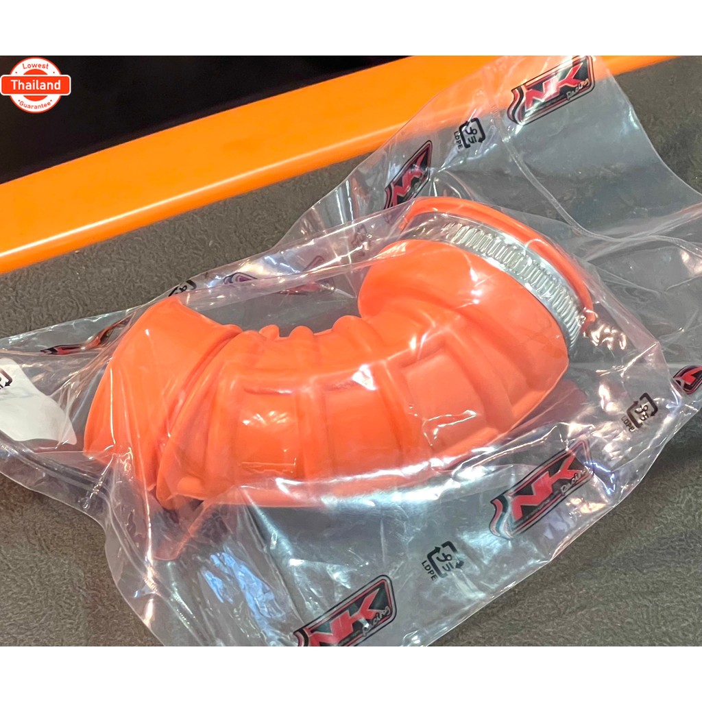 ท่อกรองอากาศแต่งNk Racingแยาง ท่อไอดีแต่งใส่Wave110i 2021-2024 Supercub 2021 Wave125 2023-2024