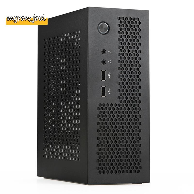 A09 HTPC เคสคอมพิวเตอร์ Mini ITX Gaming PC แชสซีเดสก์ท็อปแชสซี USB2.0 เคสคอมพิวเตอร์ เคสคอมพิวเตอร์ท