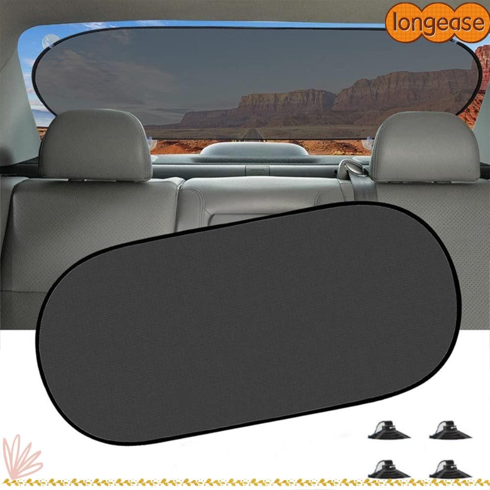 ม่านบังแดดรถยนต์ LONGE หน้าต่างอัตโนมัติ Universal UV Protection กระจกด้านหลัง