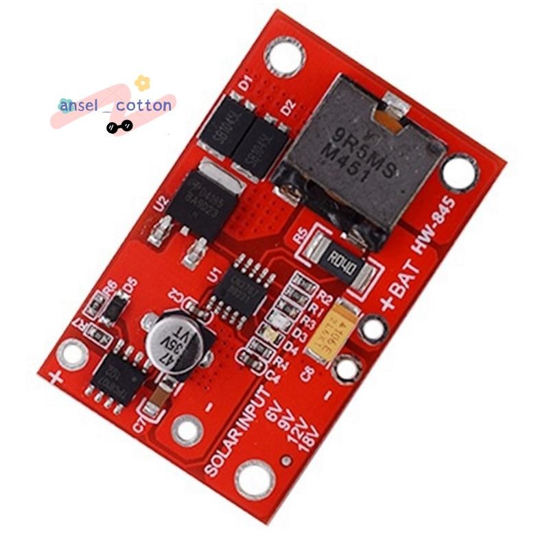 3S 3A 12V MPPT โมดูลควบคุมพลังงานแสงอาทิตย์พลาสติก CN3767/CN3722 พร้อมตัวบ่งชี้ LED สําหรับระบบแผงโซ