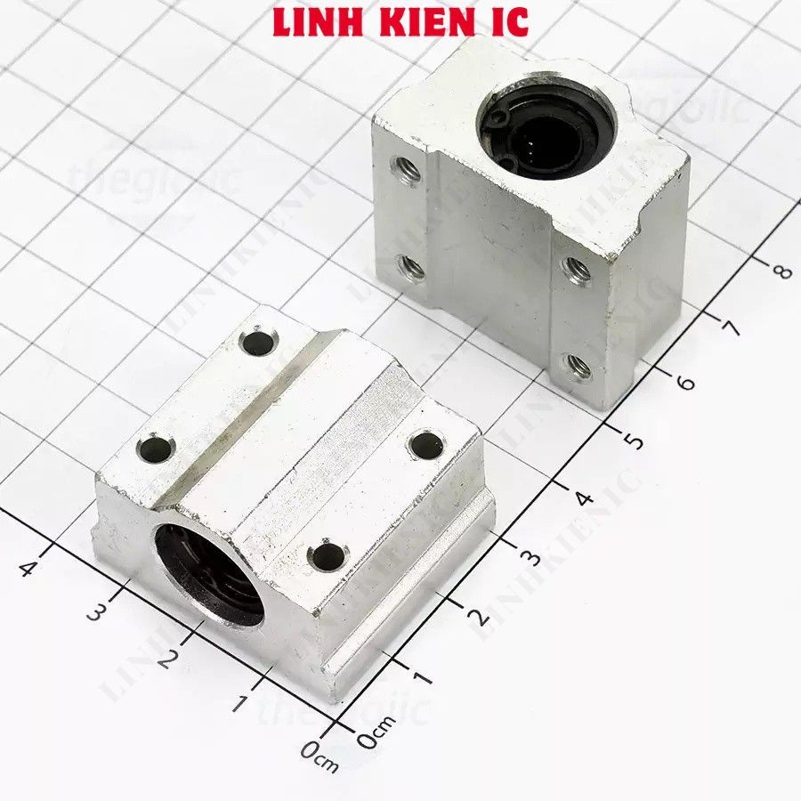 SCS8UU Linhkien IC 8mm Linear Bearing Support