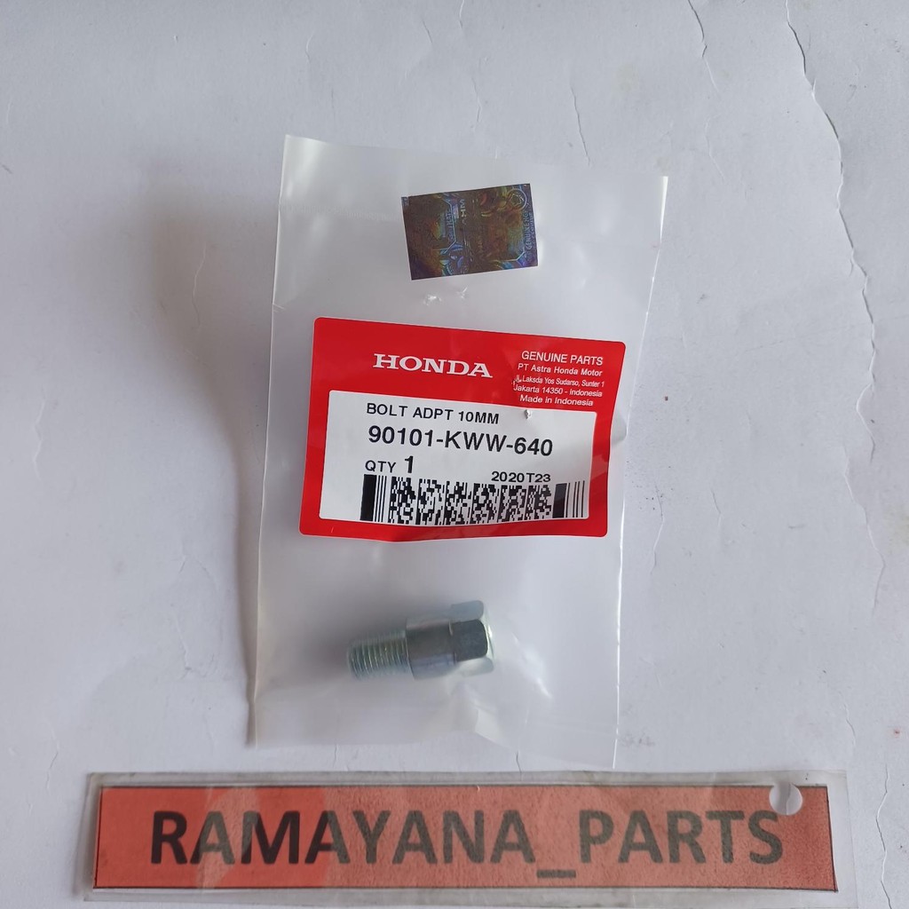 Bolt Adpt 10MM ADV 150 Genio Scoopy eSP K93 90101KWW640