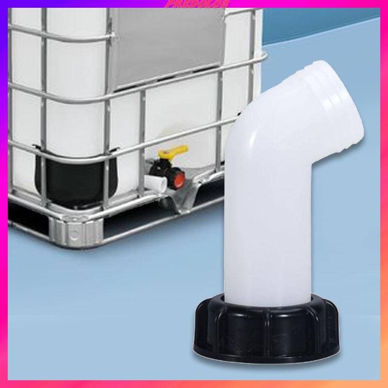 [Predolo2] IBC Extension Drain Spout Hose IBC Tank Adapter IBC Water Tank Nose, Easy to