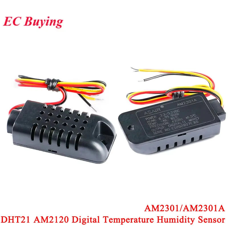 AM2301 AM2301A DHT21 Capacitive Digital อุณหภูมิและความชื้นเซนเซอร์โมดูลเดี่ยว Bus Sensor สําหรับ Ar