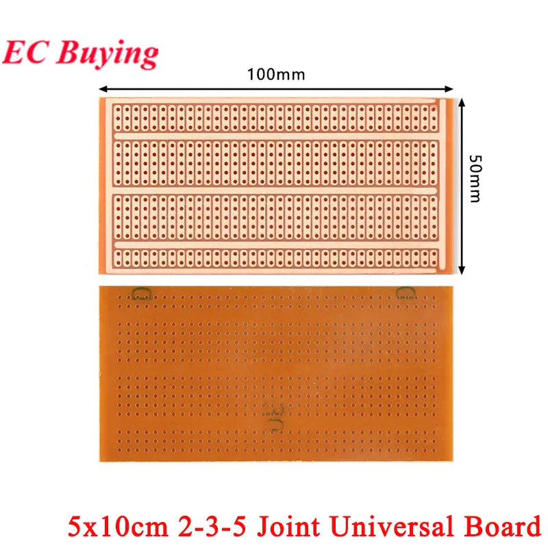 5 ชิ้น/1 ชิ้น 5X10 ซม.2-3-5 Joint Universal Board 5*10 ซม.PCB ทั่วไปทดลอง Matrix Circuit Board ทดสอบ