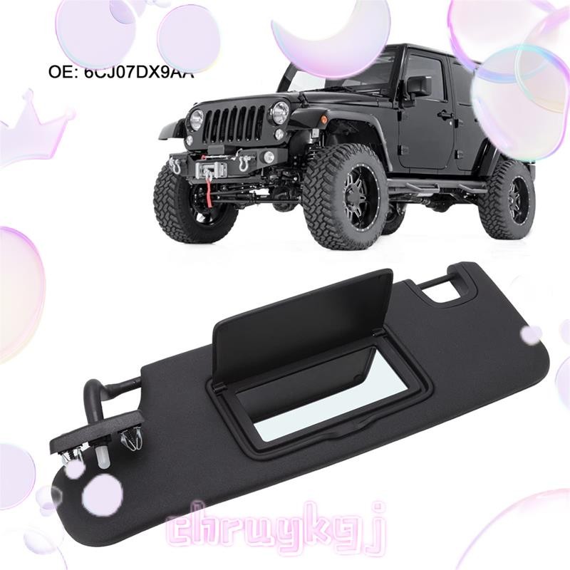 ซ้าย Sun Visor Driver ด้านข้าง Sun Visor 6CJ07DX9AA สําหรับ JK 2007-2017 Sun Visor สําหรับ Sun Visor