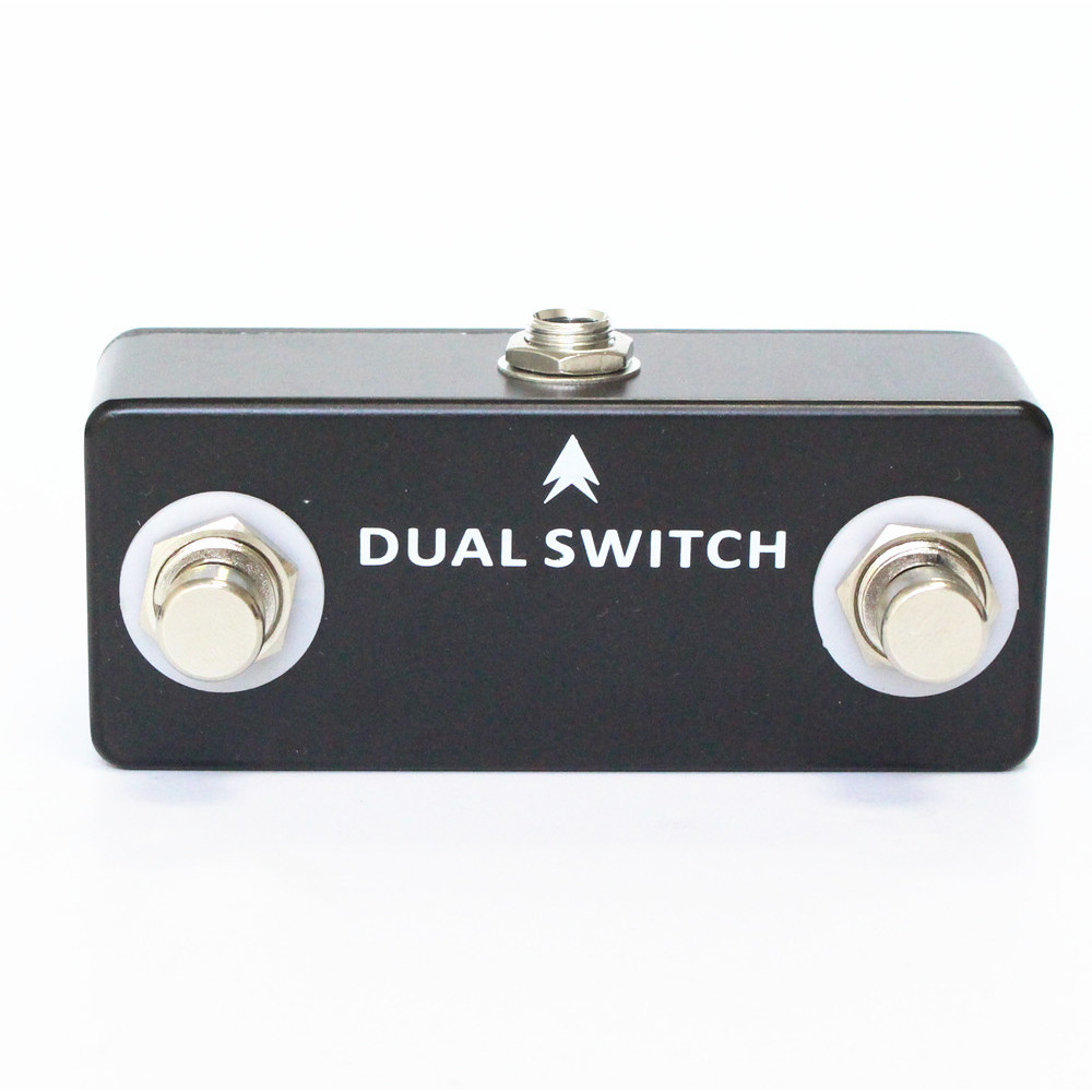 Dual Momentary Footswitch เอฟเฟกต์กีตาร์ Dual Control Foot Switch ผู้ผลิต