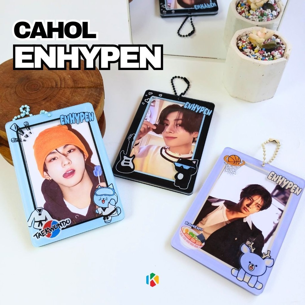 Cahol Photocard ENHYPEN ENGENE – Card Holder Photocard KPOP - KPOP Merch - Enhypen Merch