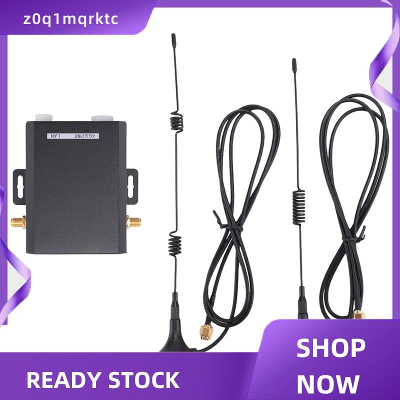 z0q1mqrktc H927 เราเตอร์ 4G เกรดอุตสาหกรรม 150Mbps 4G LTE CAT4 เราเตอร์ซิมการ์ดพร้อมเสาอากาศภายนอกรอ
