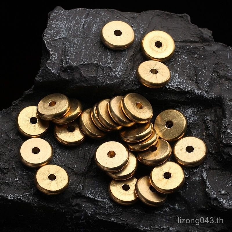 ลูกปัด Bodhi พุทธรูป ทองเหลือง เพชรเล็ก ลูกปัด Star Moon Wenwan DIY สำหรับสร้อยคอและสร้อยข้อมือ Spac