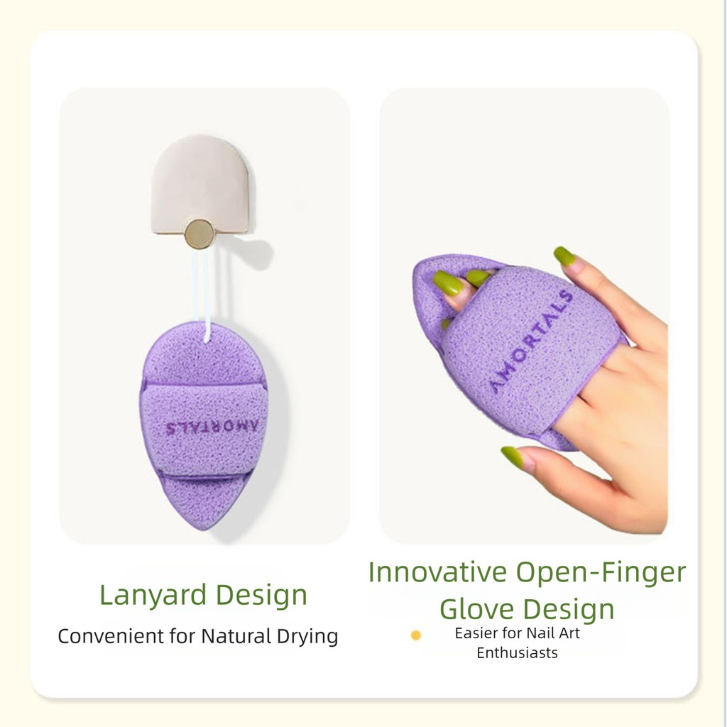 พัฟทําความสะอาด ถุงมือหยดน้ํา, น้ํายาทําความสะอาดฟองน้ําหน้าสําหรับล้างหน้า, เครื่องมือขัดผิวอ่อนโยนสําหรับทําความสะอาดอย่างล้ําลึก, พัฟล้างหน้าแบบใช้ - รูปที่ 4