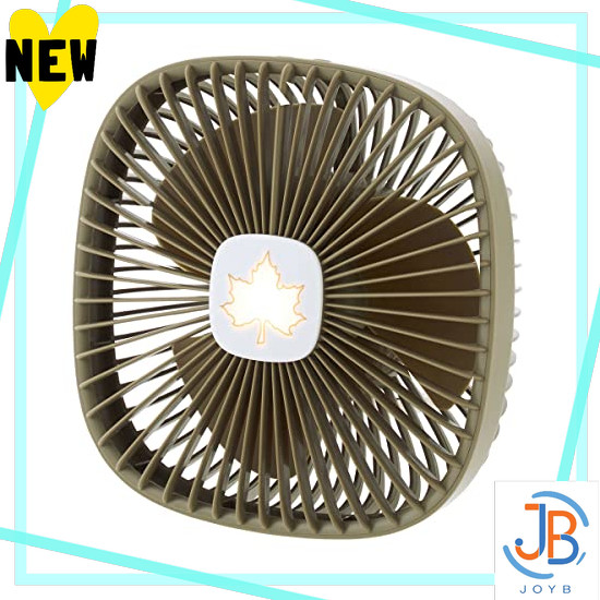 Direct From Japan LOGOS Hanger Fan (USB Storage) 81336706 Khaki W 20 x D 20 x H 9.5cm