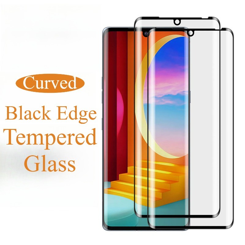 Full Curved Cover Screen Phone Film สําหรับ Xiaomi 10 10S 11 Pro Ultra 5G Black Edge กระจกนิรภัย