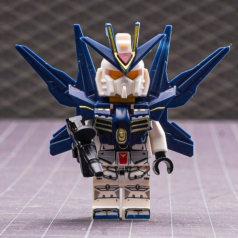 สินค้าคงคลัง Clearance เข้ากันได้กับ Lego Mecha Gundam Mobile Suit Toy Robot เด็กการศึกษาประกอบอาคาร