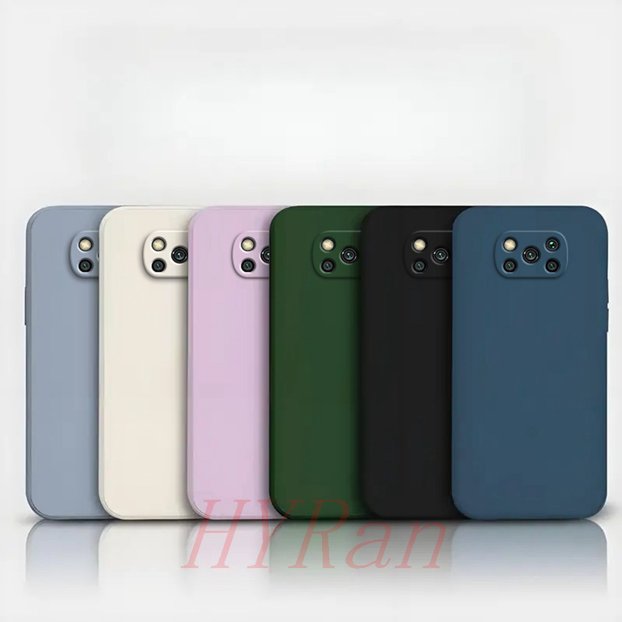 Poco X3 Pro / X3 NFC เคสโทรศัพท์ซิลิโคนสีทึบ YT
