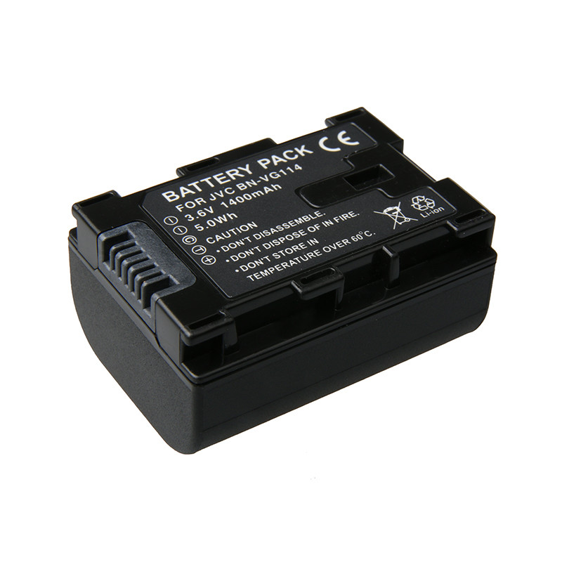 BN-VG114AC แบตเตอรี่ GZ-E208 E245 E10 E265 E275 MS110 แบตเตอรี่กล้อง