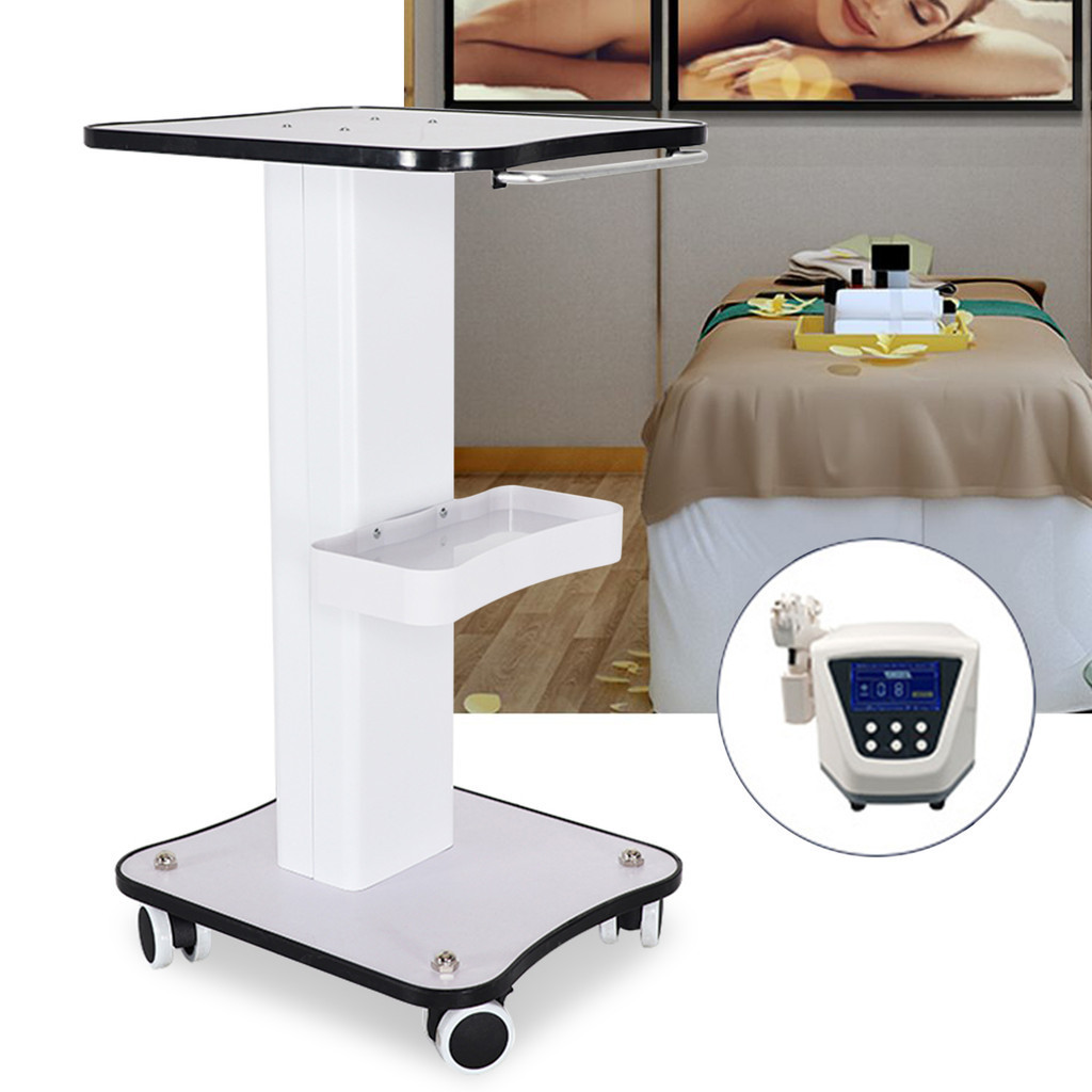 Max Load 40Kg ร้านเสริมสวยเครื่องมือเฉพาะรถเข็นชั้นเก็บของมัลติฟังก์ชั่นเคลื่อนย้ายได้เดสก์ท็อป Handcart