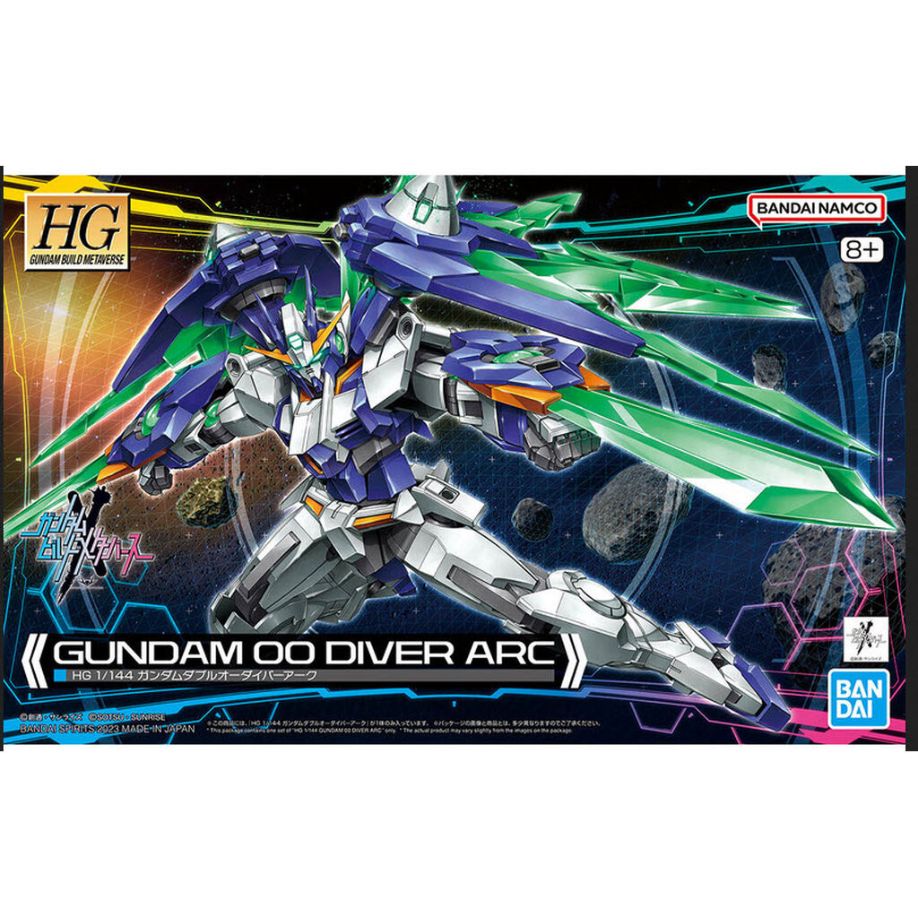 4573102657206 HG 1/144 GUNDAM 00 DIVER ARC
