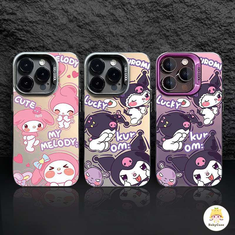 การ์ตูนน่ารักคุโรมิเมโลดี เคสInfinix Hot 30i 40i 20 Play Smart 8 7 6 8Plus Spark GO 2024 20 20C Pro Camon 20 Note 40 Pro
