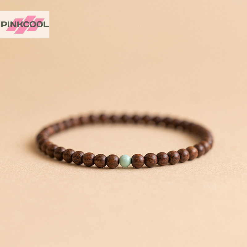 Pinkcool คุณภาพสูงแฟชั่นธรรมชาติรองเท้าแตะสร้อยข้อมือสําหรับผู้หญิงสาว Retro ประณีตสร้อยข้อมือลูกปัดเครื่องประดับของขวัญ HOT