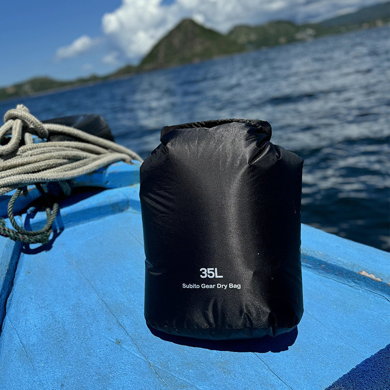 น้ําหนักเบากระเป๋ากันน้ําร่องรอยสตรีมล่องแก่งกระเป๋ากลางแจ้งตั้งแคมป์จิปาถะถุงเก็บตั้งแคมป์มัลติฟังก์ชั่ถุงเก็บ