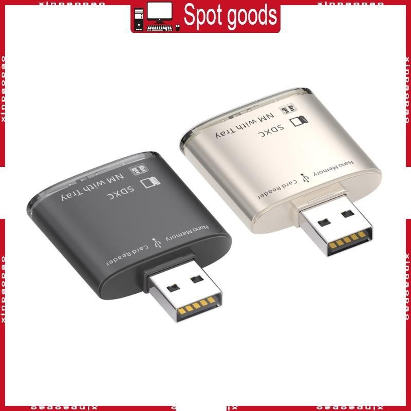 Xi Universal USB2 0 USB3 0 ถึง NM Card Reader เหมาะสําหรับเดสก์ท็อปแล็ปท็อป