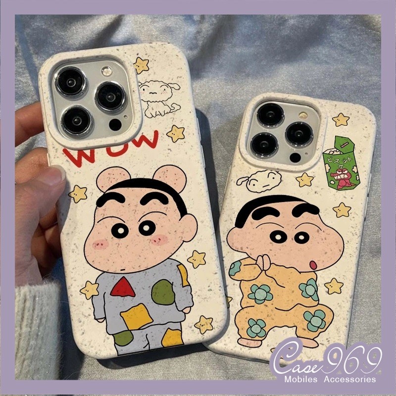 เคสOPPO A18 A58 A78 A16 A16K A17 A38 A12 A54 A77 A3s A53 A15 A17K A5s A7 A57 Reno 8T 6 10 11 การ์ตูนดูเดิลตลก ๆเคสชินจัง