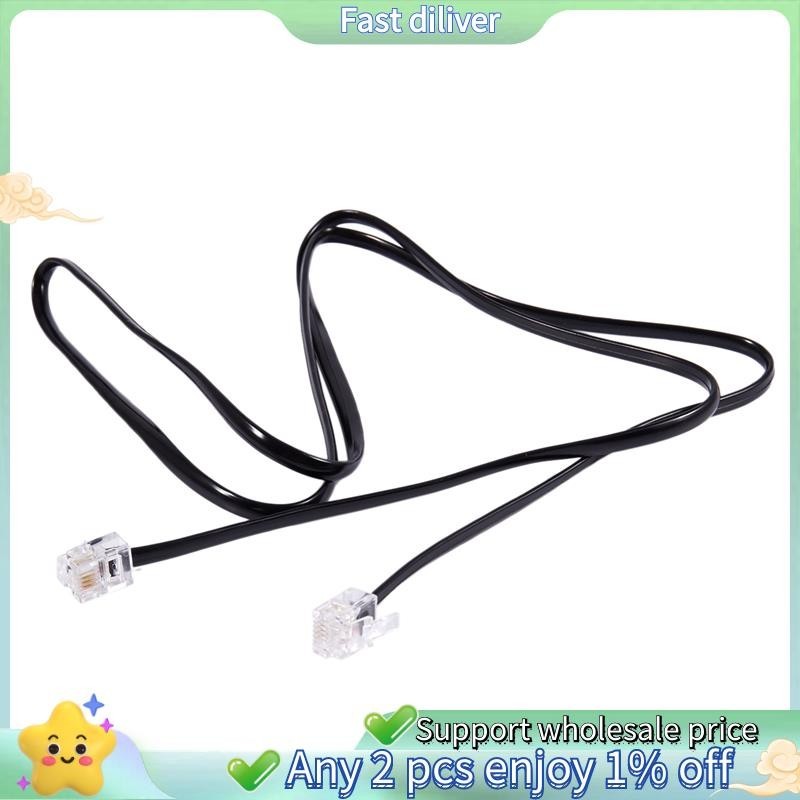Rj11 6P4C สายสายโทรศัพท์ ADSL โมเด็ม