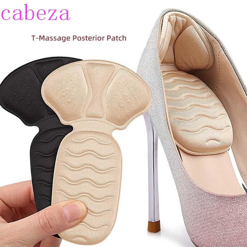 Cabeza ด้านหลังส้น Pads, Heel Shock-absorber Heel Protector กลับส้น Insoles, Self กาวรองเท้าอุปกรณ์เ