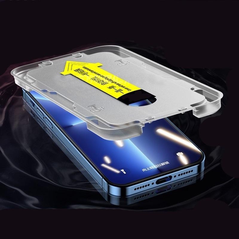 ⚡️ติดง่าย⚡️ฟิล์มกระจก Xiaomi Redmi Note 13 12 11 Pro 5G 13C 10C 12C 11T 12T Pro ฟิล์มใสพร้อมบล็อก กันเสือก เต็มจอ สำหรับ - รูปที่ 4