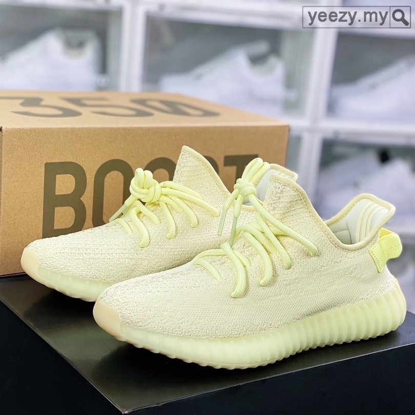 ① West x Yeezy BOOST 350 V2 Pre-Pomegranate Butter Kanye West x Yeezy BOOST 350 V2 Pre-Pomegranate B