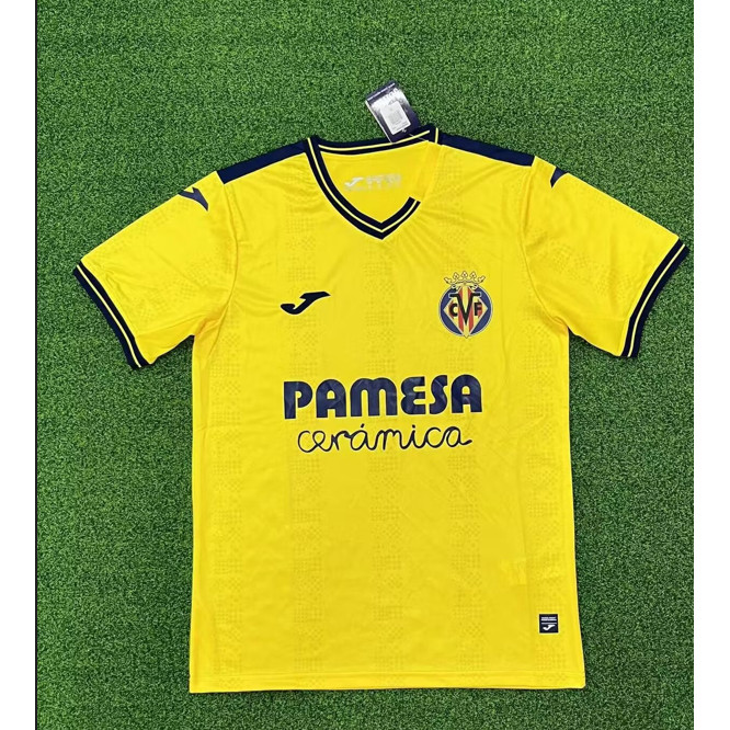 [คําถามพัดลม] 24/25 Villarreal เสื้อเหย้าคุณภาพสูง S-2XL