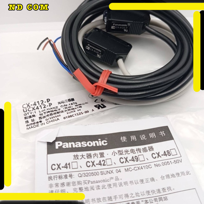 สุดคุ้ม! CX-412-P เซ็นเซอร์ของใหม่มือหนึ่งถ่ายจากงานจริง CX-412-P