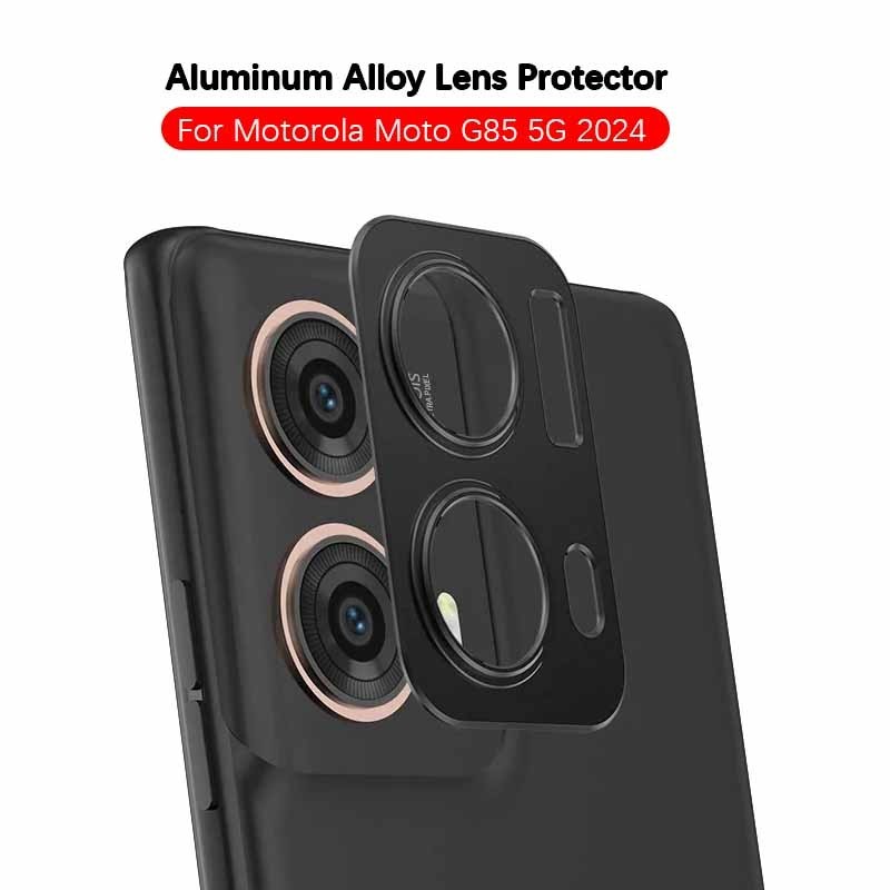 ​สําหรับ Motorola Moto G85 2024 โลหะกล้อง Protector ฝาครอบ Moto G 85 85G MotoG85 5G อลูมิเนียมกลับเล