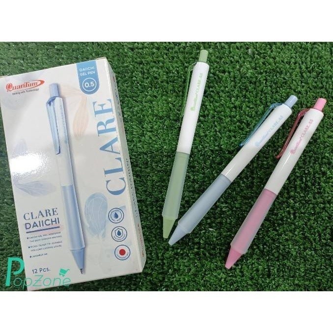 Quantum ปากกาเจลไดอิจิ เจล แคร์ Daiichi Gel Clare ขนาด 0.5มม. หมึกน้ำเงิน