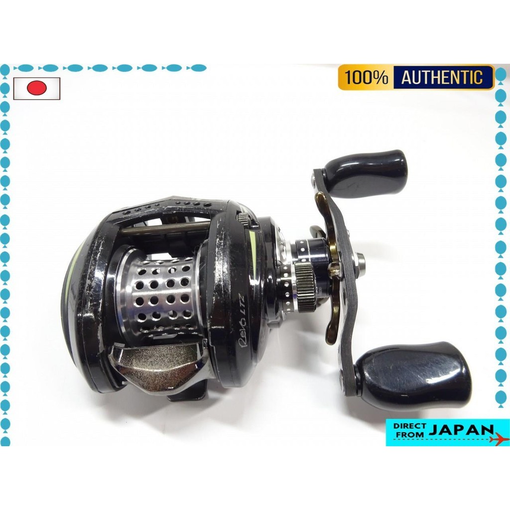 Abu Garcia Revo LTZ AE74 Racing พวงมาลัยขวารอกเหยื่อ [มือสอง /ส่งตรงจากประเทศญี่ปุ่น]