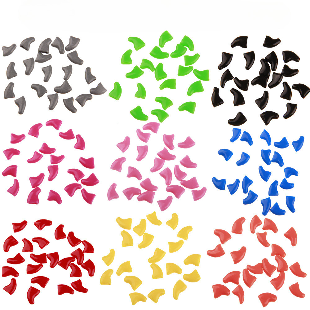 Cat Nail Caps - ผ้าคลุมเล็บสําหรับสัตว์เลี้ยงแบบมืออาชีพสําหรับแมวที่มีการออกแบบโค้งตามหลักสรีระศาสตร์