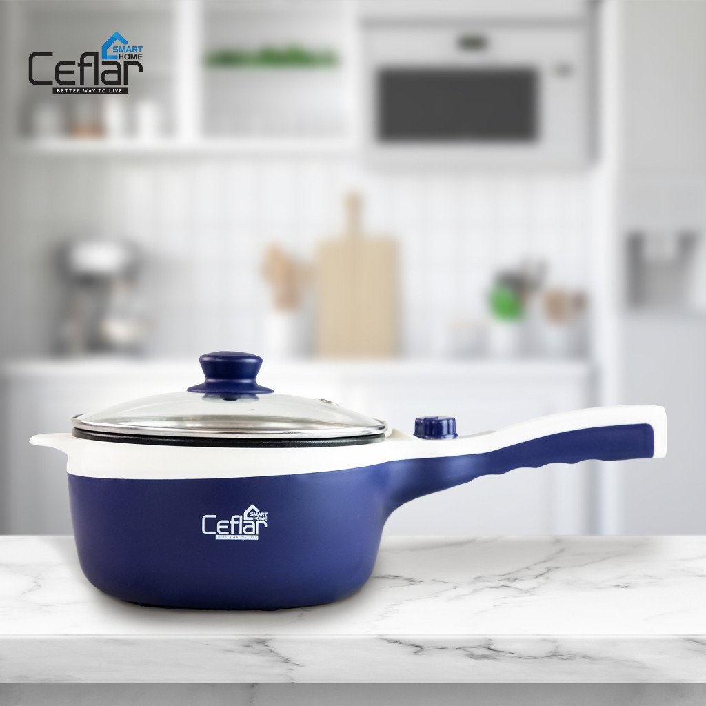 หม้อหุงต้ม หม้อไฟฟ้าอเนกประสงค์รุ่น Ceflar รุ่น CSH-16 ความจุ 1.5 ลิตร