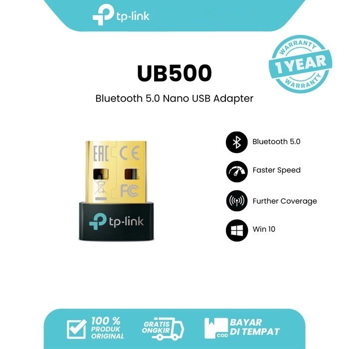 TP-LINK UB500 TPLINK BLUETOOTH DONGLE TP LINK BLUETOOTH 5.0 NANO USB