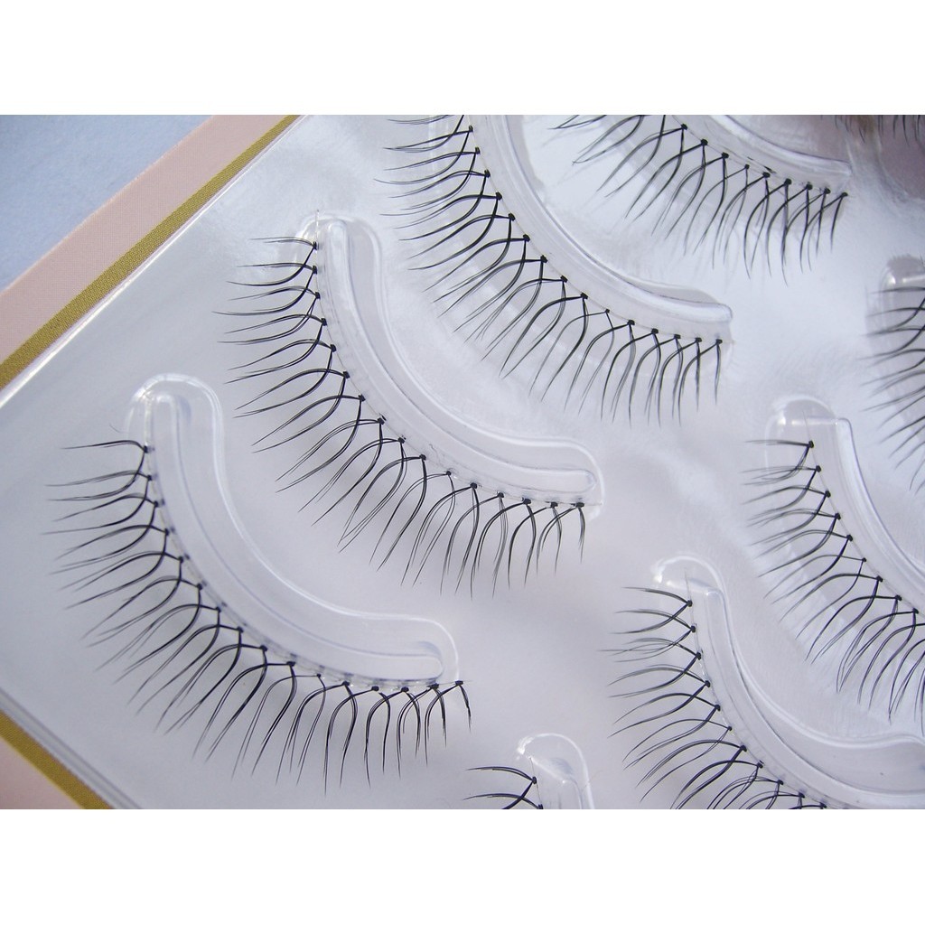 ม029 ขนตาปลอม ขนตาแฮนด์เมด 5 คู่