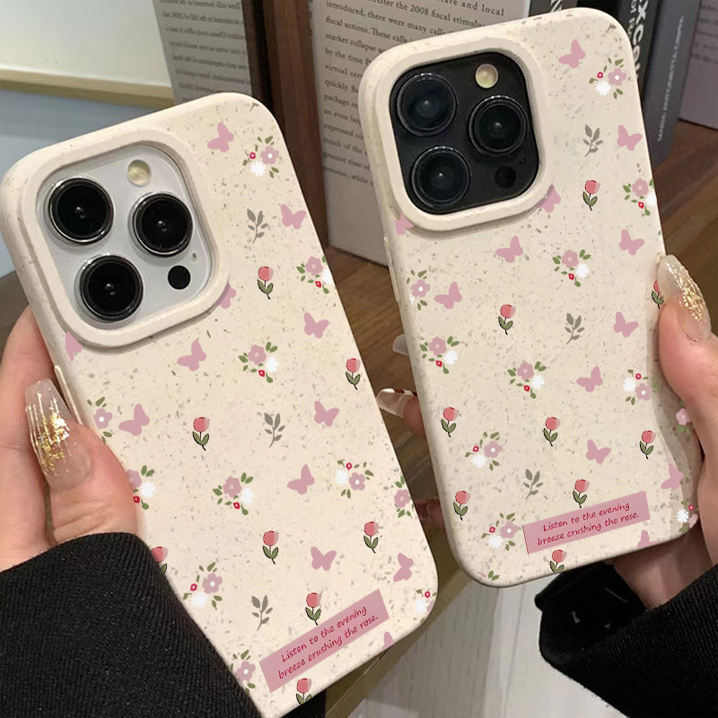 🔥Poppa🔥ส่งจากไทย เคสโทรศัพท์มือถือนิ่ม เคสไอโฟน กันกระแทก สําหรับ iPhone14 13 12 11Promax 7 8 Plus X XR XSMax #053380