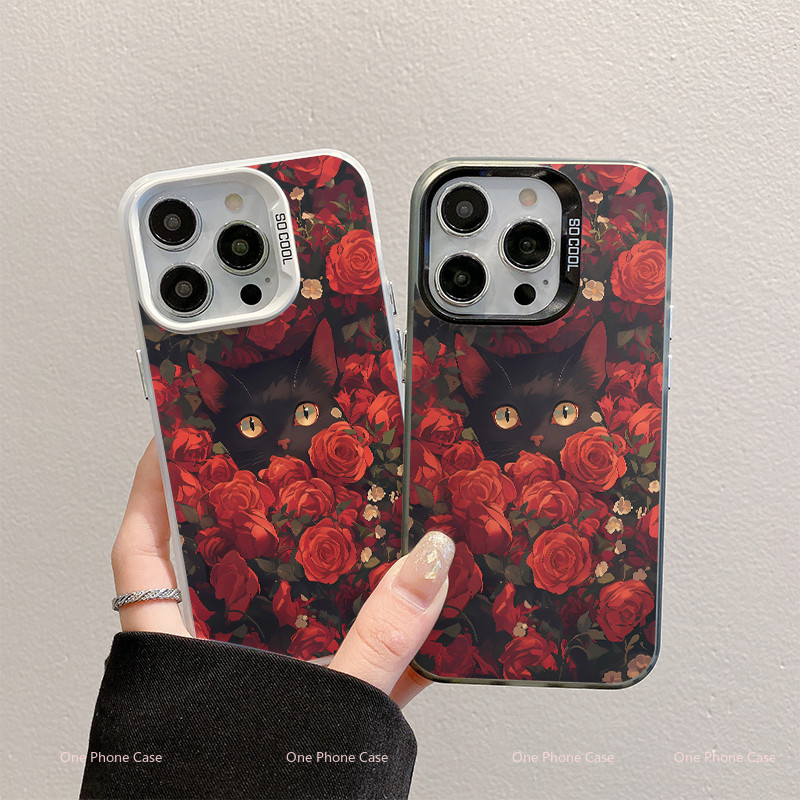 เข้ากันได้สำหรับ เคสไอโฟน เคสไอโฟน iPhone15 14 13 12 11promax xsmax xs xr x 7p 8plus เคส hxmscy616