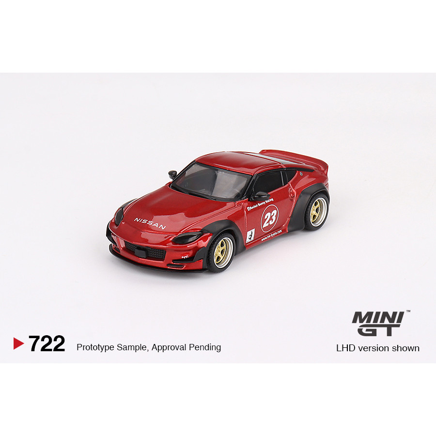 MINI GT No.722 Nissan Z Pandem Passion Red MGT00722 Diecast model cars