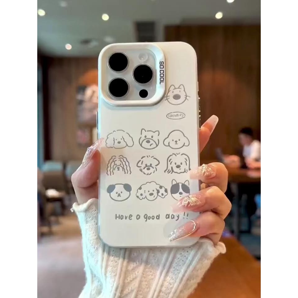 SAMSUNG กรณีลูกสุนัขสําหรับsamsung Galaxy S25 A55 A05S A25 A16 A06 A35 A15 S24 FE S23 S22 S21 Ultra 