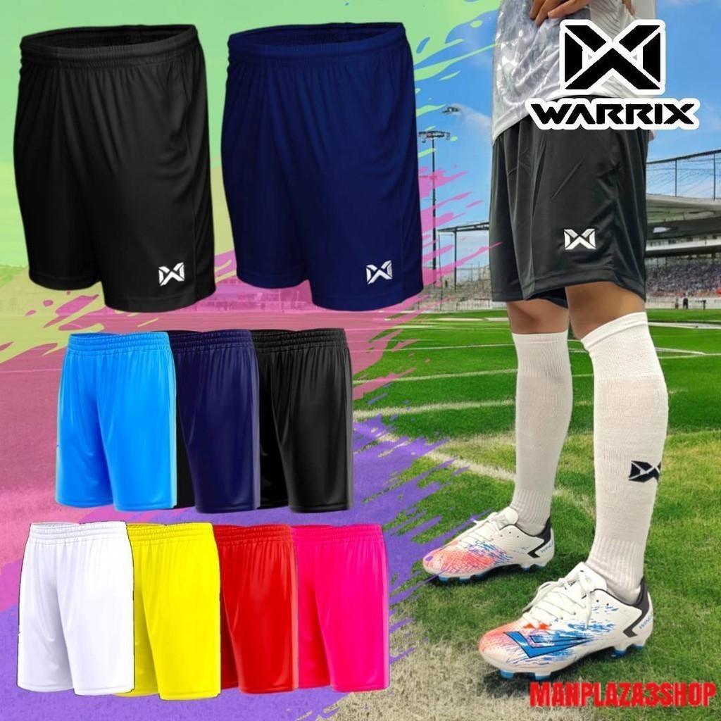 WARRIX กางเกงกีฬาขาสั้น กางเกงฟุตบอล WP-1509