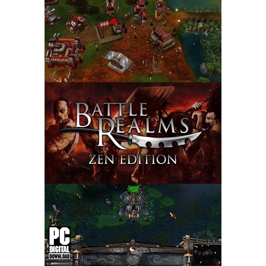 เกมวางแผนรบ Battle Realms Zen Edition รองรับ 4K [PC/Notebook]